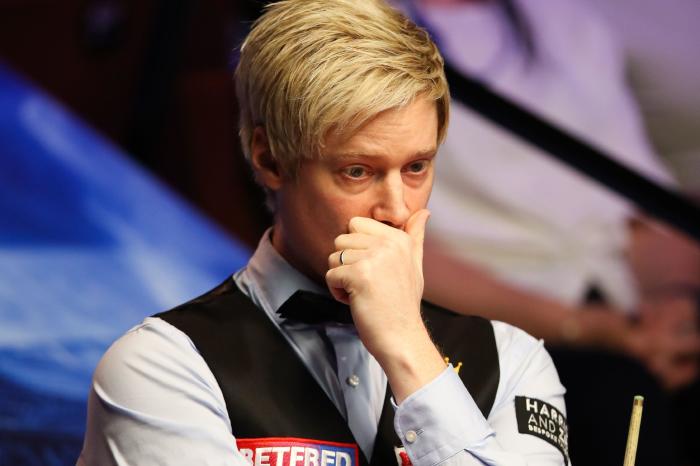 Neil Robertson's maximum was in vain at the Crucible