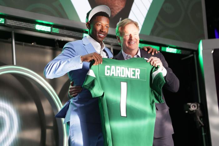 New York Jets select Ahmad Gardner in 2022 draft