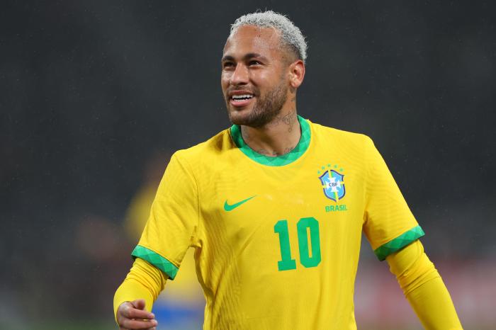 Neymar Jr in action for Brazil