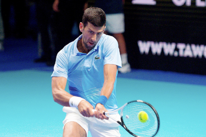 Novak Djokovic at the Tel Aviv Open - Sep 2022