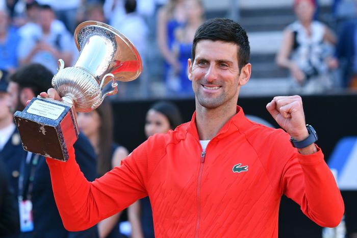 Novak Djokovic - favourite for Roland Garros