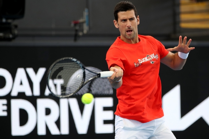 Novak Djokovic: Will compete on home soil in April