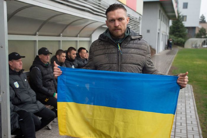 Oleksandr Usyk is getting ready for a rematch with Anthony Joshua in the summer