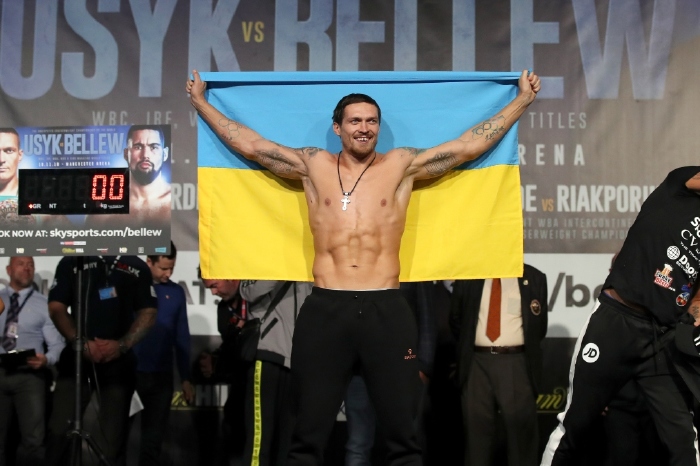 Oleksandr Usyk pleads for 'no war' after Ukraine is invaded by Russia