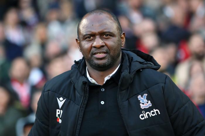 Crystal Palace boss Patrick Vieira urges critics to 'control their ...