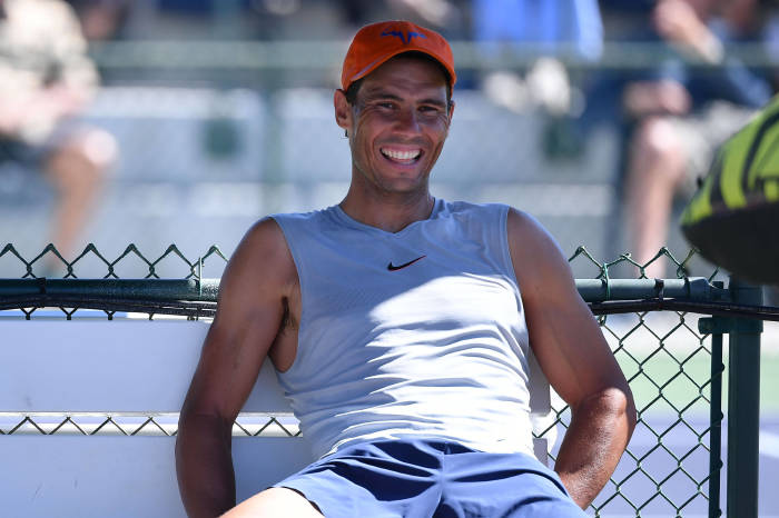 Rafael Nadal at Indian Wells