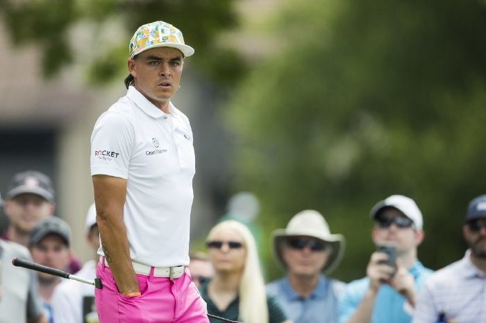 Rickie Fowler in action - May 2019