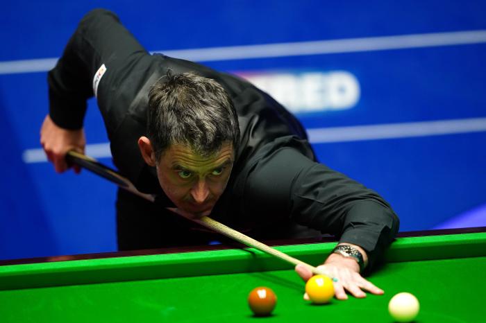 Ronnie O'Sullivan battled back in the World Championship