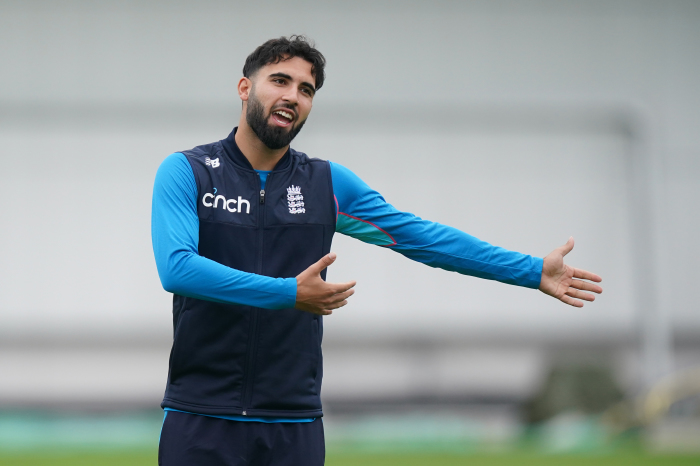 Saqib Mahmood has been named in England's XI for the second Test vs West Indies