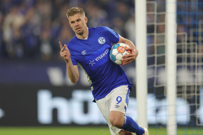 Schalke 04 forward Simon Terodde