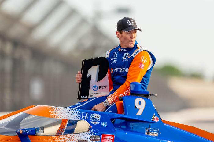 Scott Dixon broke the record for fastest qualifying average at Indy 500