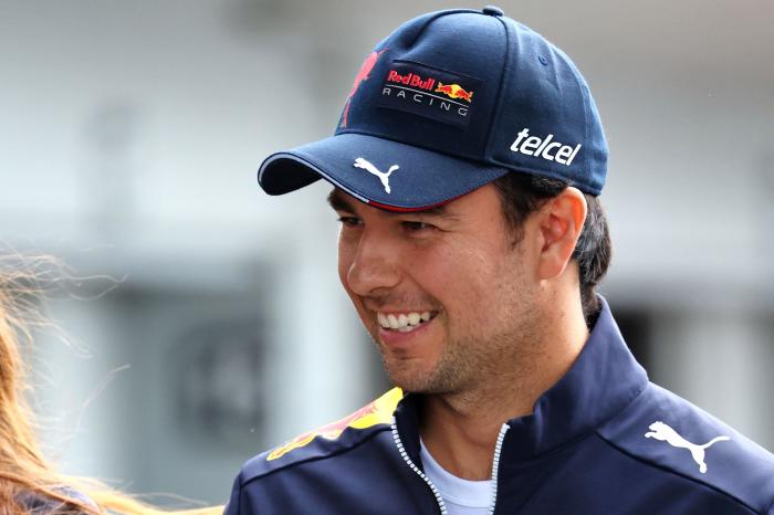 Red Bull driver Sergio Perez