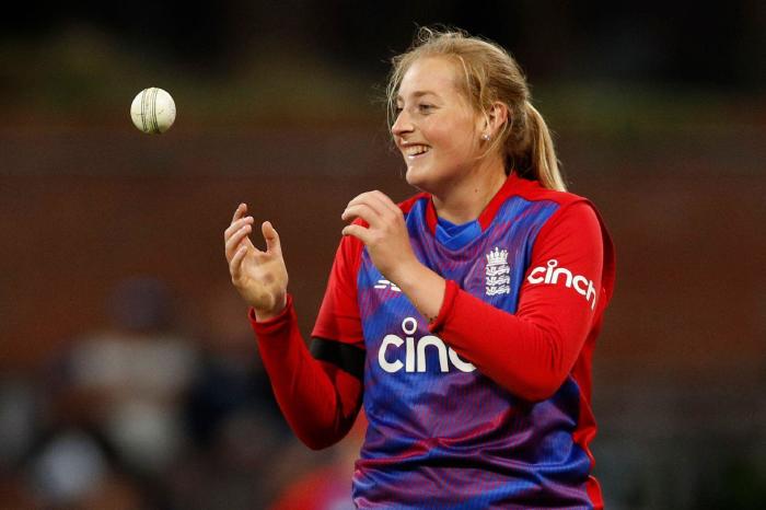 England bowler Sophie Ecclestone