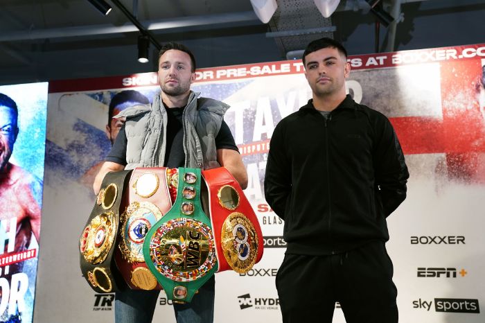 What channel is Josh Taylor vs Jack Catterall on and when is the fight?