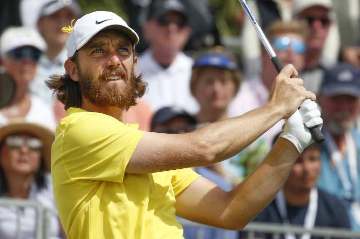 Tommy Fleetwood in action