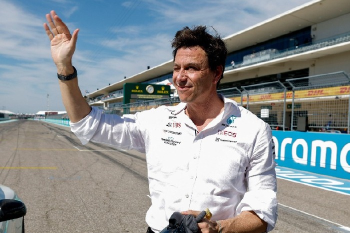 Toto Wolff at the US Grand Prix