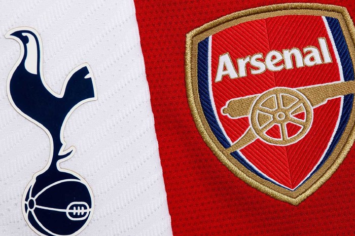 Tottenham and Arsenal do battle again this weekend