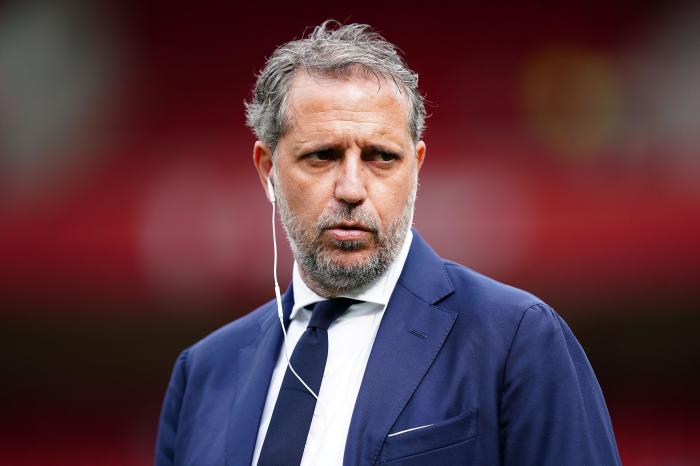 Tottenham’s managing director Fabio Paratici