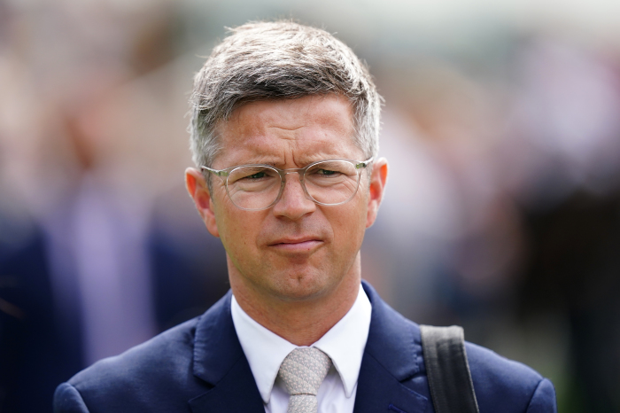 Trainer Roger Varian who's Mill Reef winner Sakheer will miss the Darley Dewhurst Stakes at Newmarket
