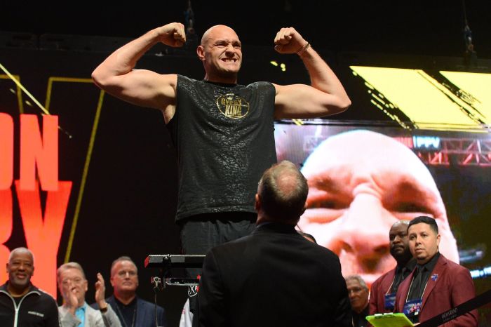 Tyson Fury ranks above Conor McGregor and Jake Paul