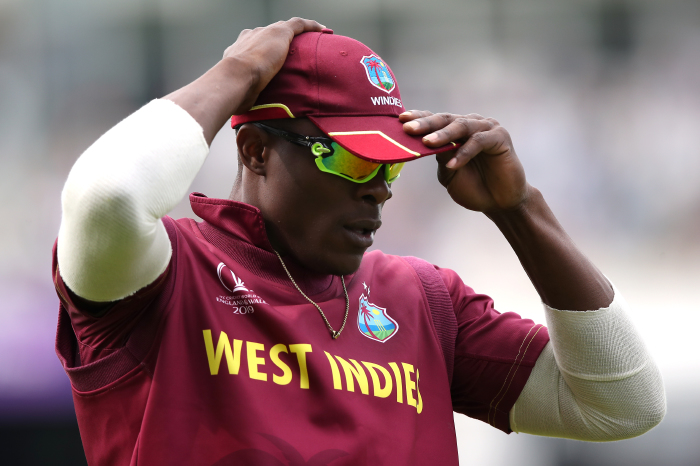 West Indies star Sheldon Cottrell was one of the players who tested positive.