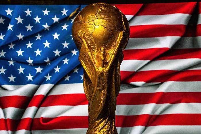 World Cup trophy - 2026 host cities announced