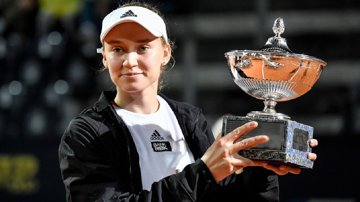 Elena Rybakina wins fifth career WTA title at Italian Open