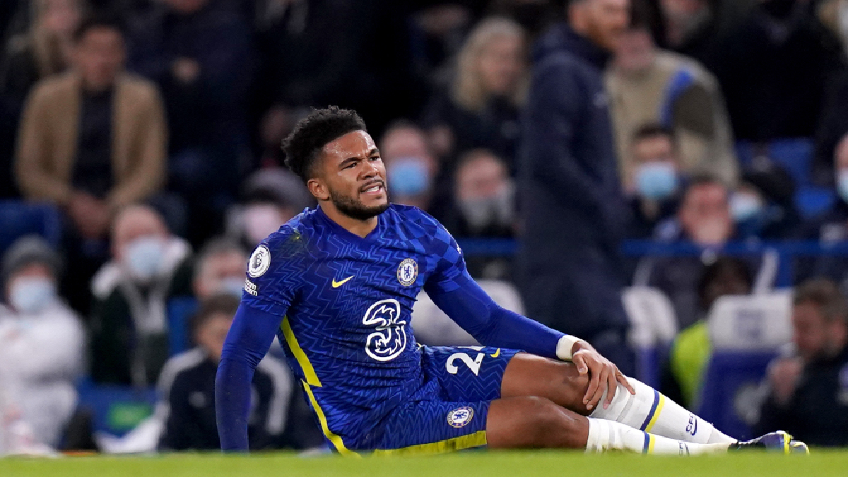 Reece R Chelsea star Reece James' injury woes continue as hamstring problem ...
