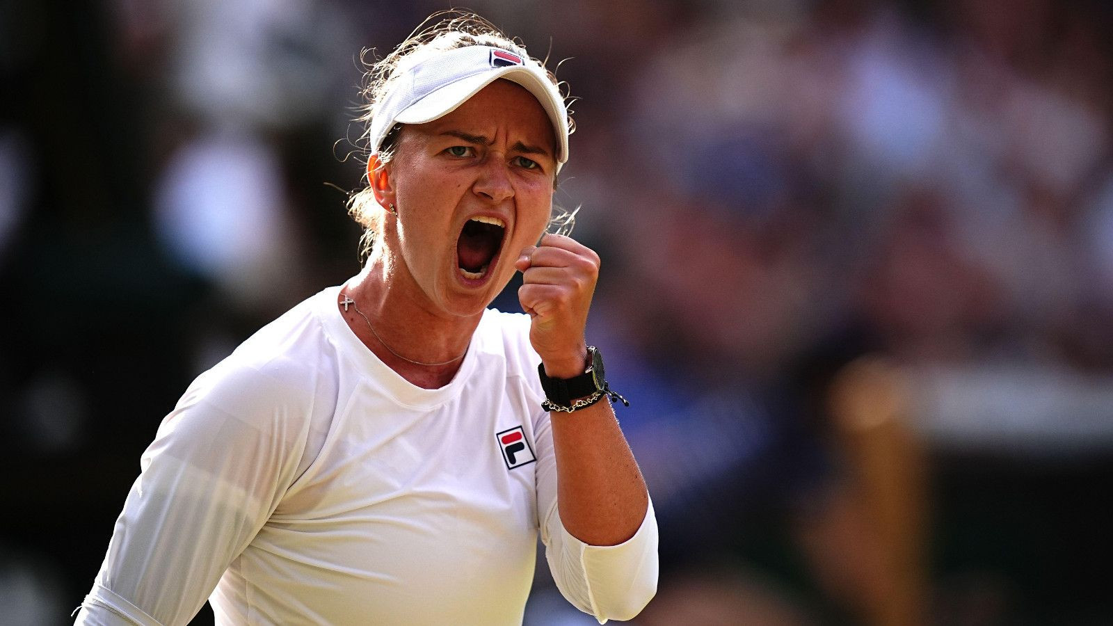 Barbora Krejcikova stuns former champion Elena Rybakina to earn