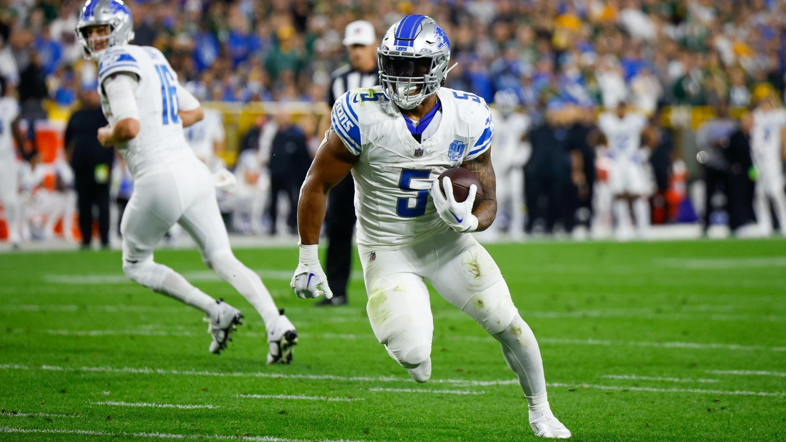 David Montgomery touchdown hattrick helps Detroit Lions to third win