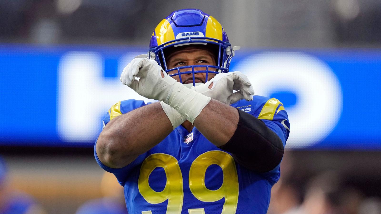 NFL: Aaron Donald reacts to retirement talk, LA Rams exodus in what will be a ‘different’ 2023