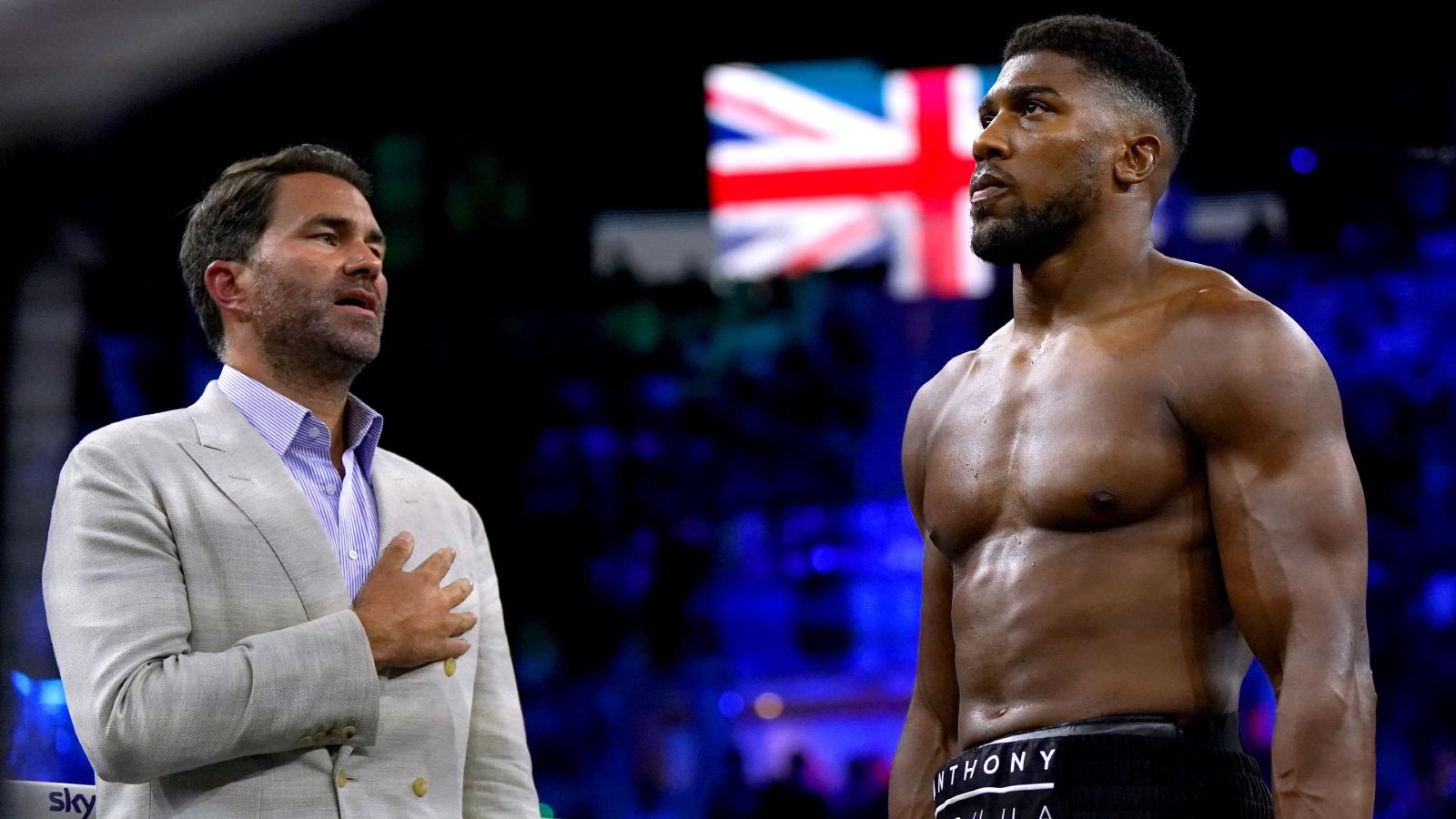 Anthony Joshua puts Deontay Wilder in his crosshairs after KO victory