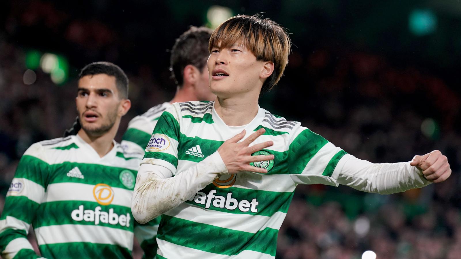 Celtic consolidate Premiership top spot as Kyogo Furuhashi bags double in St Mirren thumping