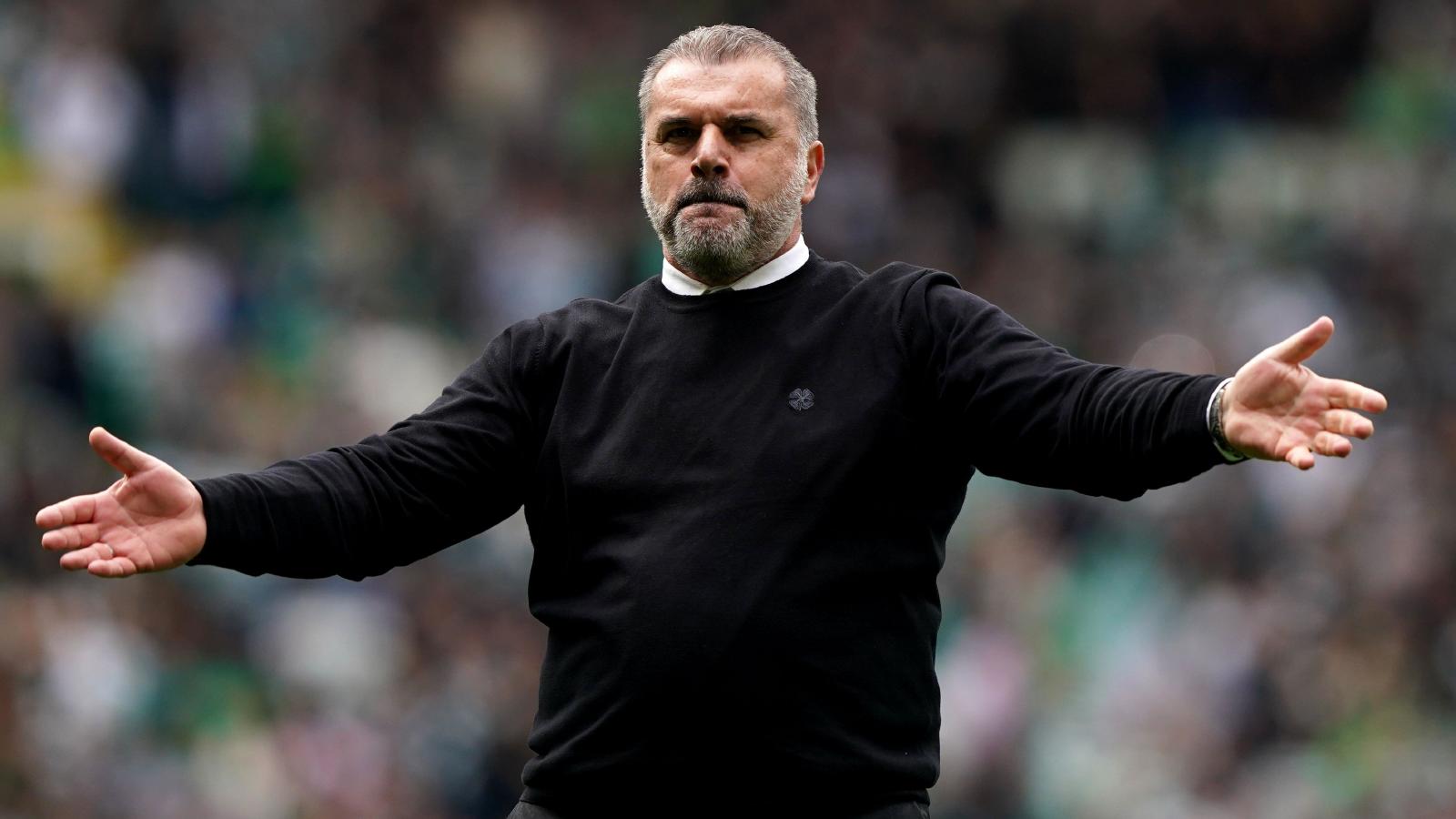 Celtic boss Ange Postecoglou appears to be on his way to Tottenham