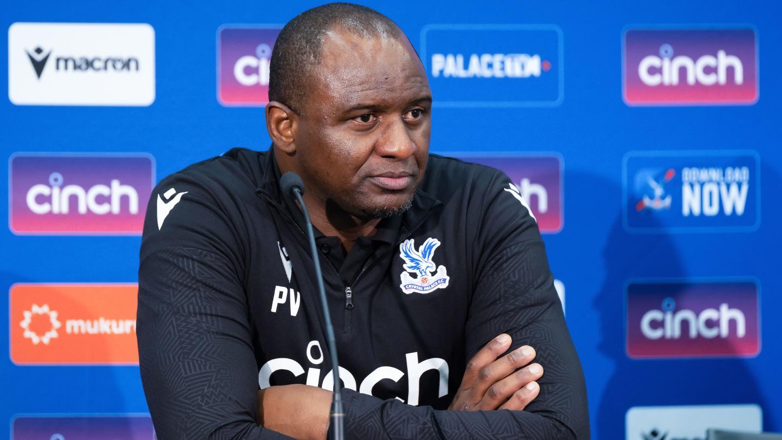 Patrick Vieira expects fireworks from Leicester at King Power Stadium