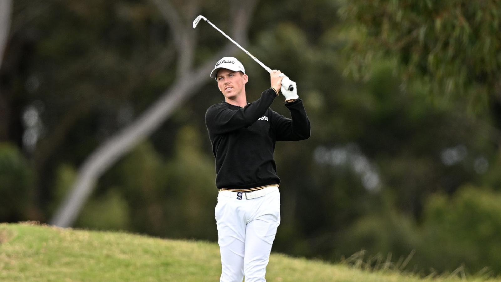 New Zealand's Daniel Hillier holds oneshot lead at halfway stage of