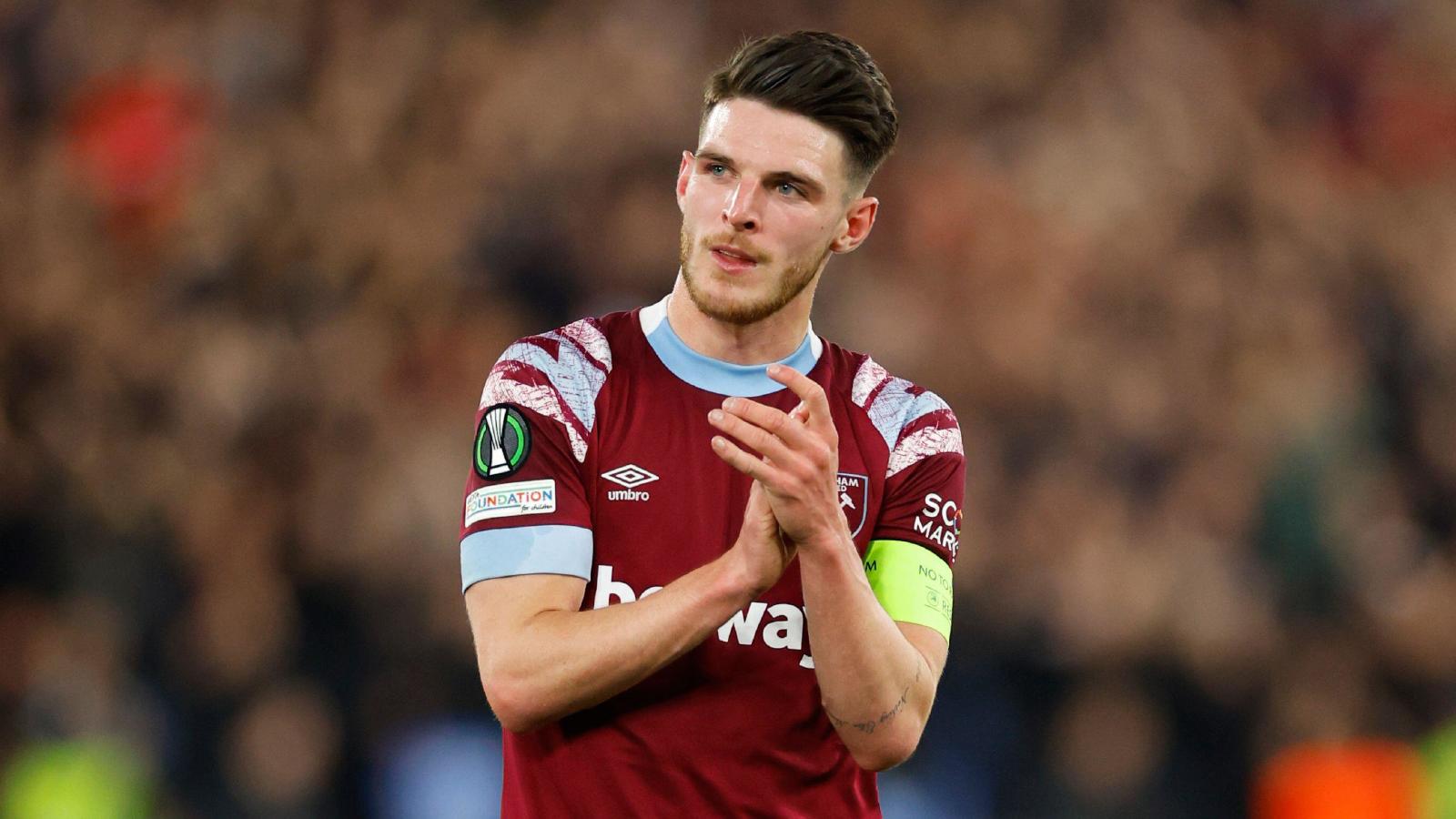 Declan Rice will leave West Ham this summer | PlanetSport