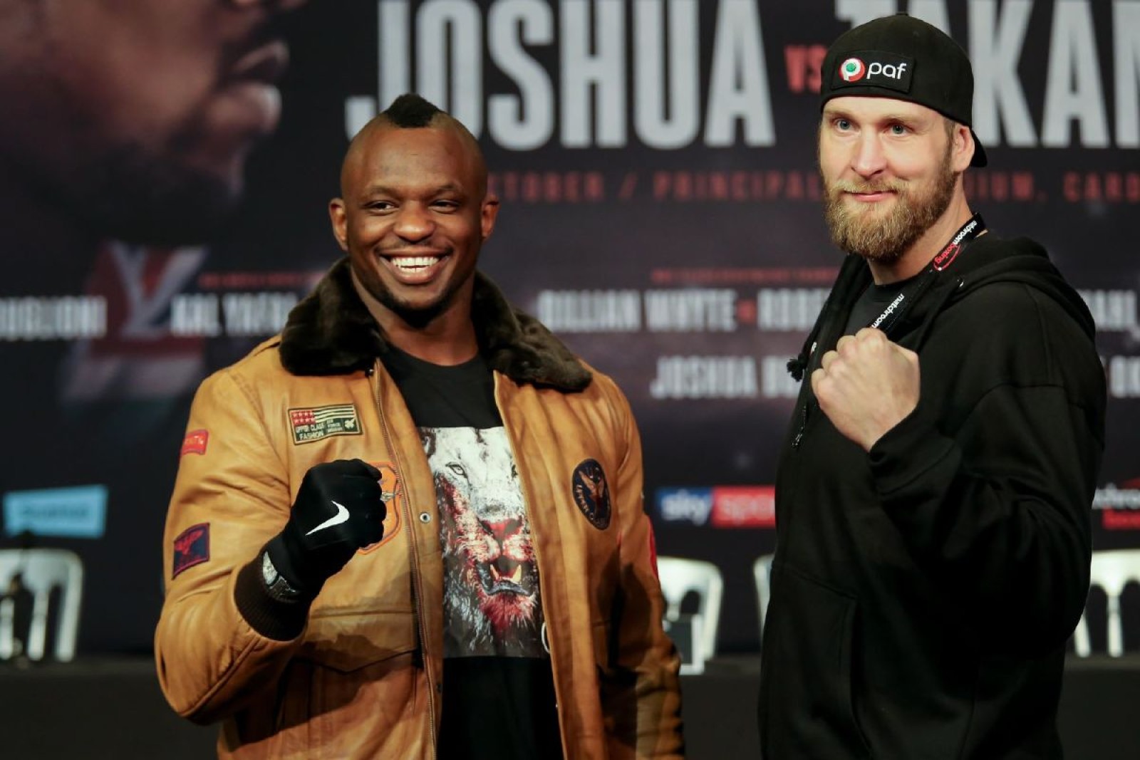 A look into the average punches thrown per round by Dillian Whyte