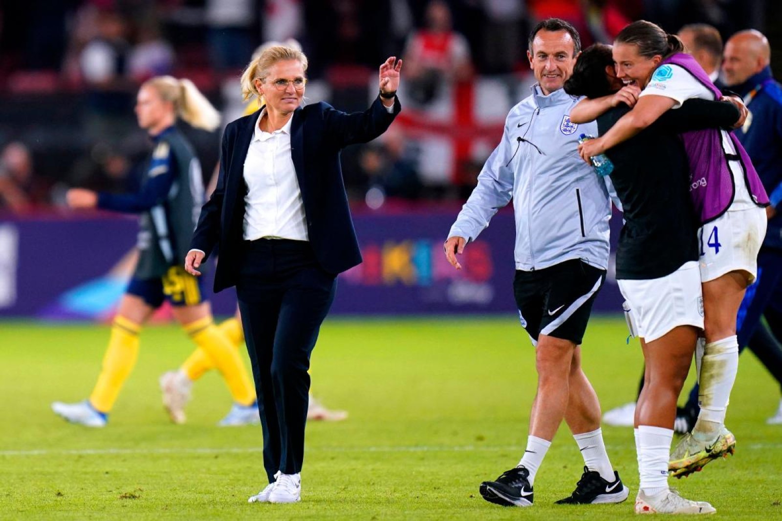 Sarina Wiegman Hopes resilient England Are inspiring The Nation 