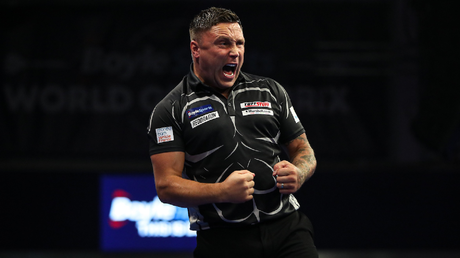 Gerwyn Price still on course for fourth Grand Slam of Darts title after beating Dave Chisnall