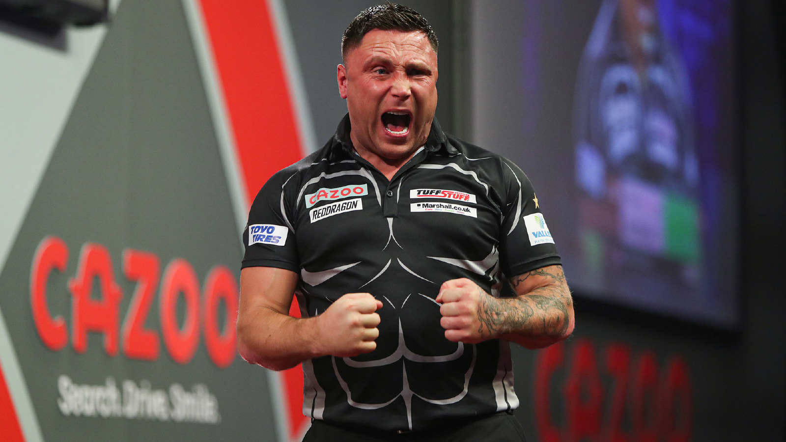 Premier League Darts: Gerwyn Price sees off Chris Dobey to claim second season victory