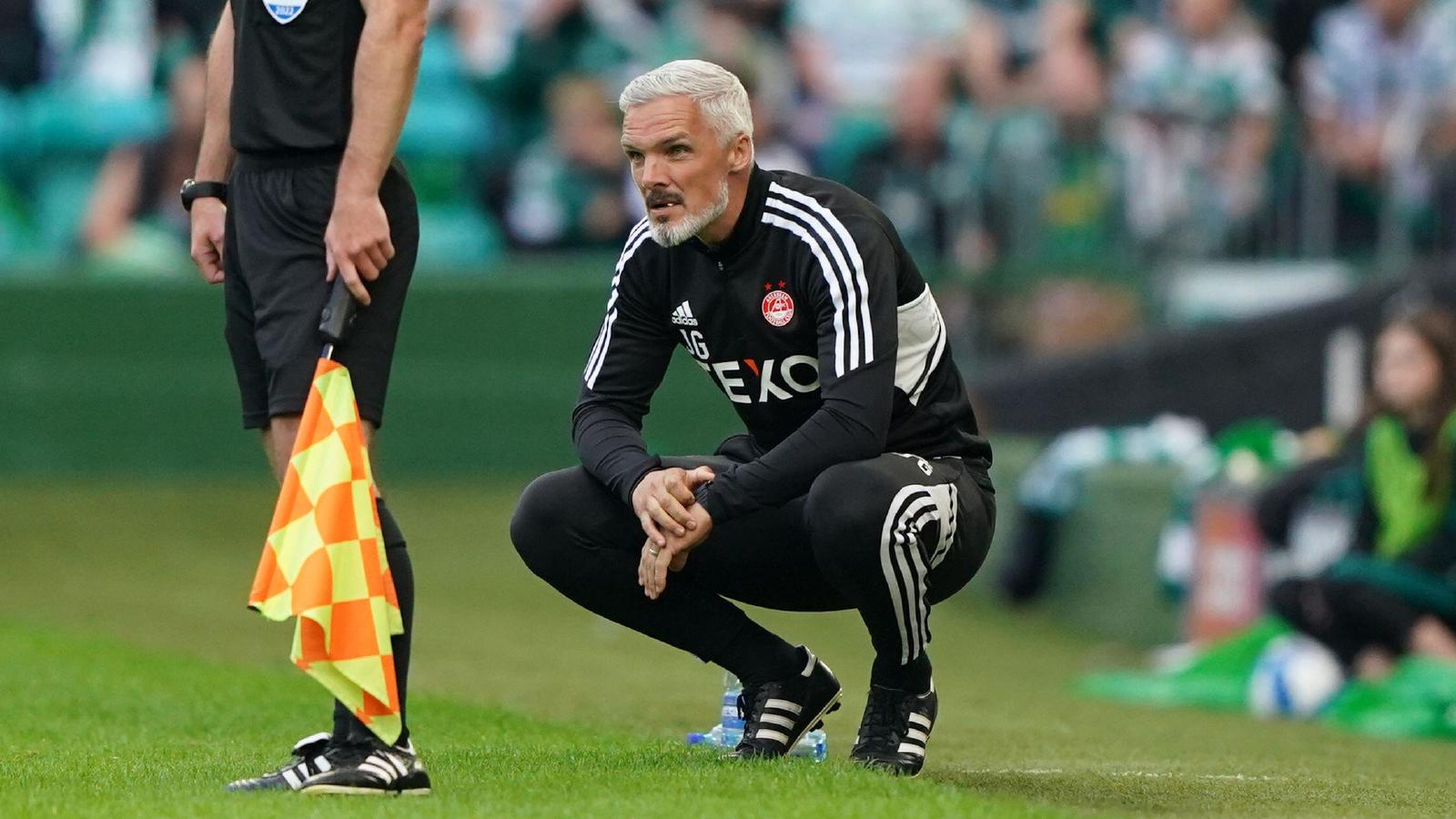 Aberdeen boss Jim Goodwin vows to learn from agonising last-gasp defeat against Rangers