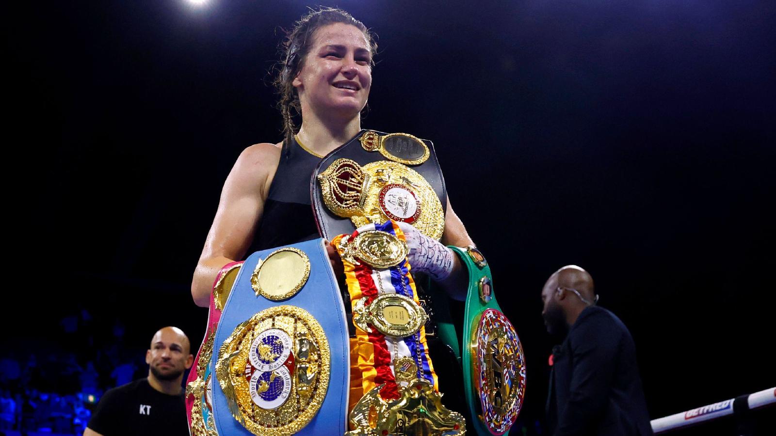 Katie Taylor urges Eddie Hearn to make Chantelle Cameron fight in Ireland on May 20