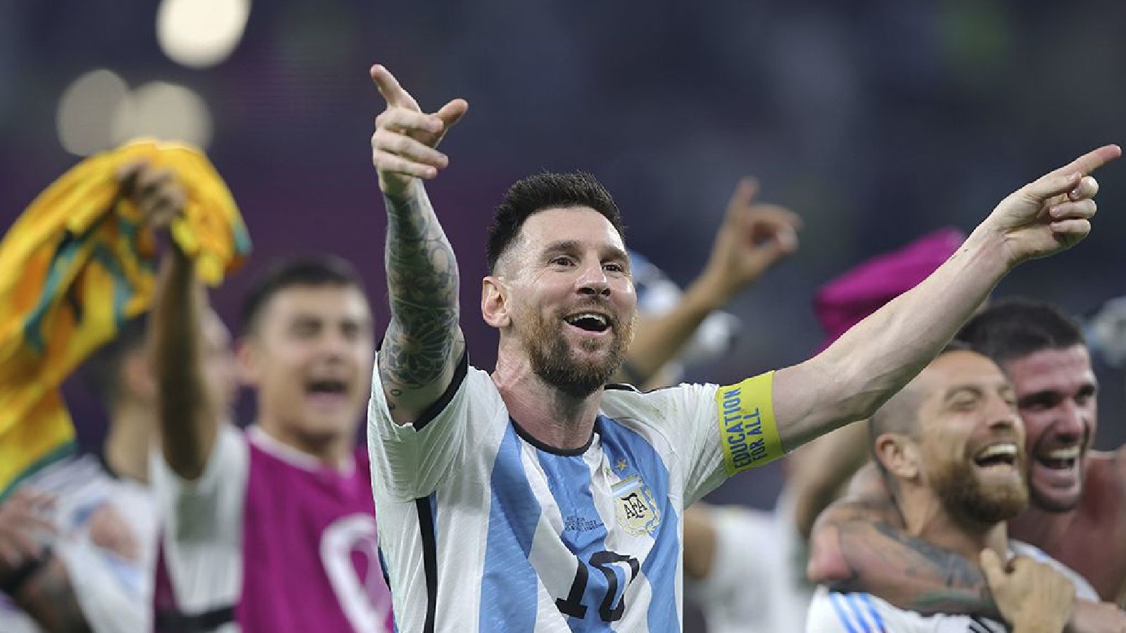 De Argentijnse ster Lionel Messi bereidt zich voor om het record voor optredens in de WK-finale te verbreken