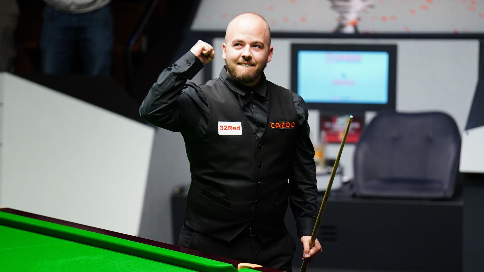 Luca Brecel looking forward to celebrating World Snooker Championship win but ‘won’t go wild’