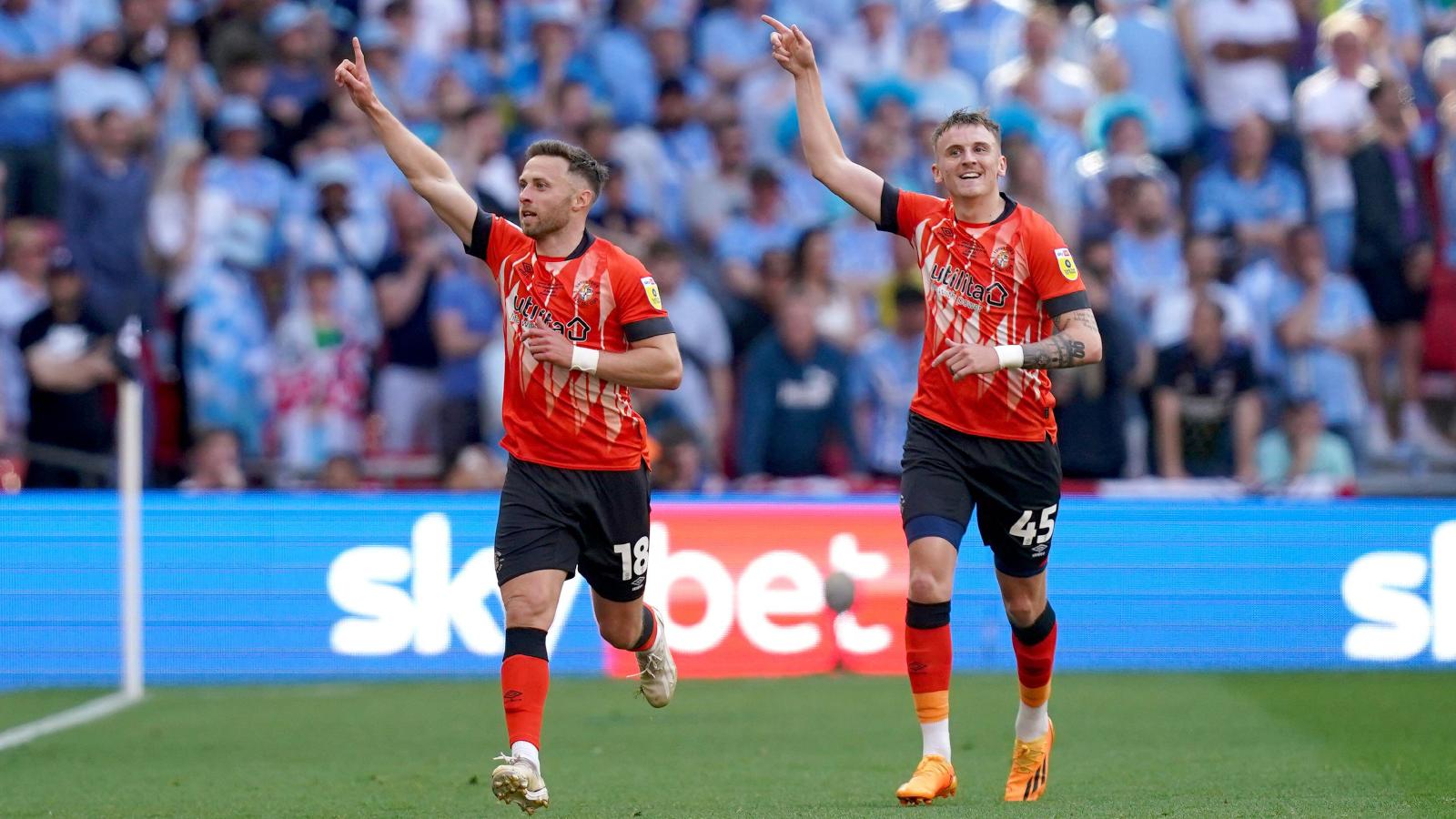 Luton complete Premier League dream after shoot-out victory against Coventry City at Wembley