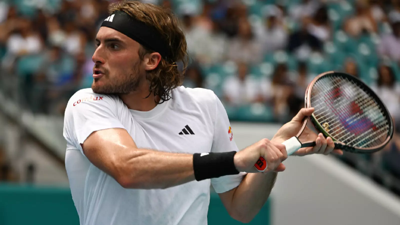 Stefanos Tsitsipas asked mother to leave tense Italian Open defeat to Daniel Medvedev
