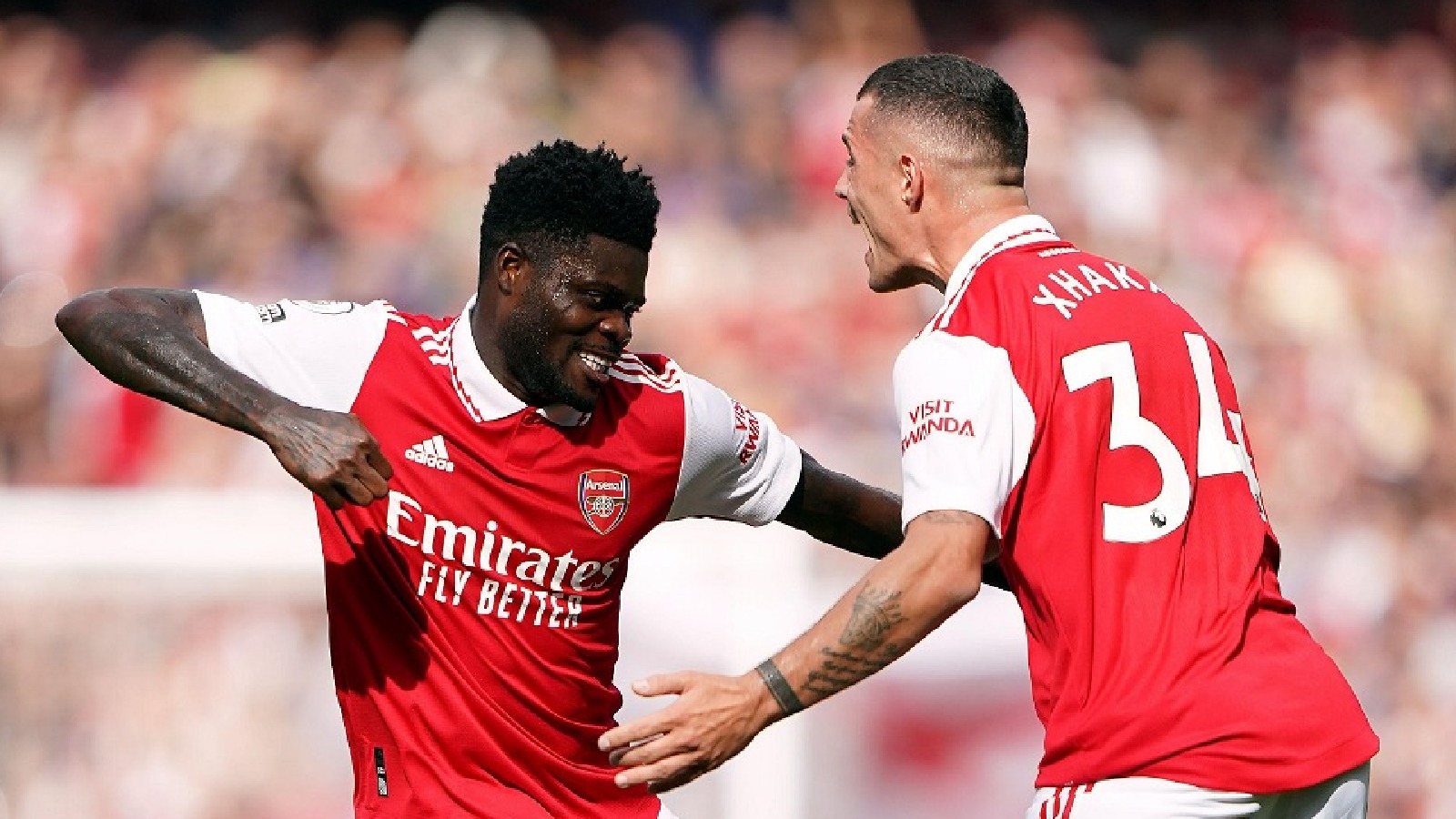 Arsenal stay on top of the Premier League after derby win over Tottenham