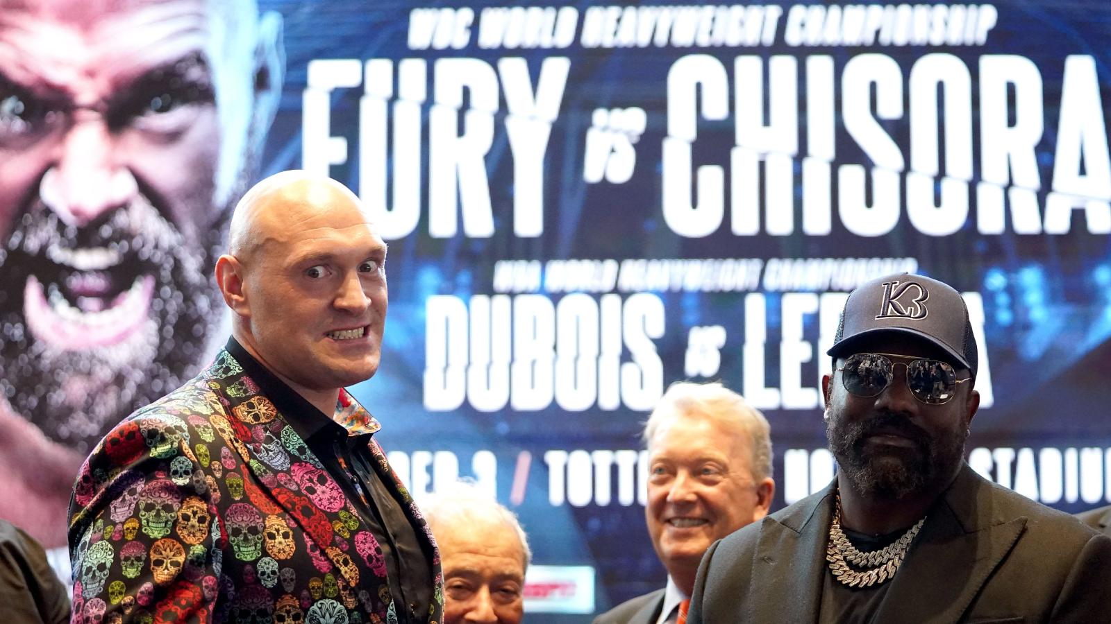 Tyson Fury not pulling any punches with Derek Chisora