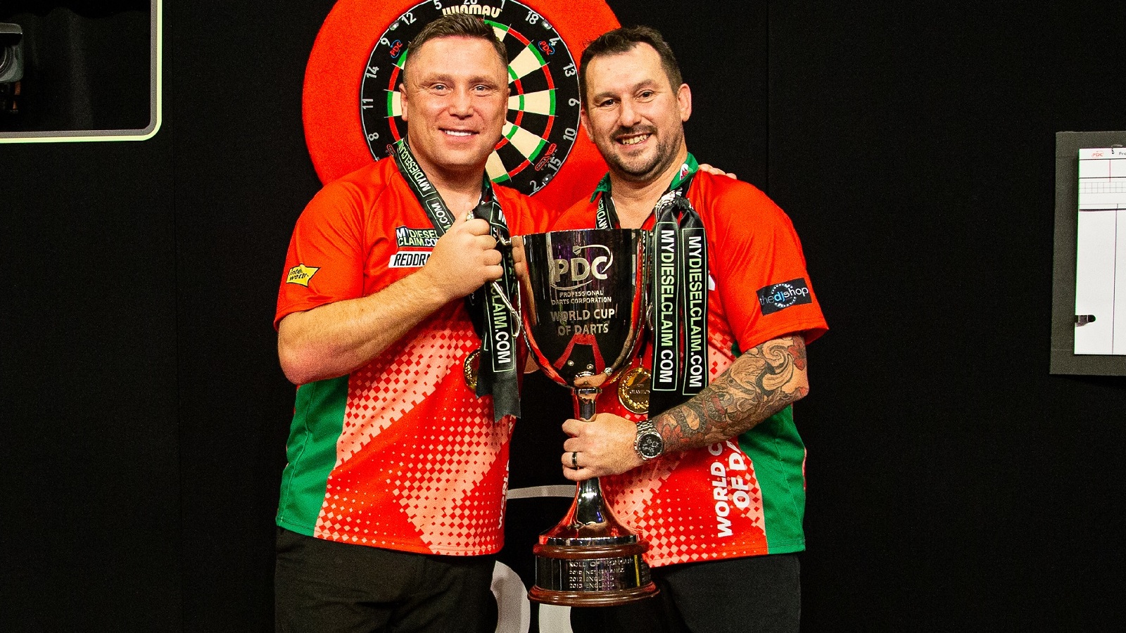 Wales duo too strong for Scotland in World Cup of Darts final